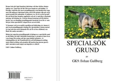 Omslag till boken Specialsök grund av GK9 Johan Gullberg
