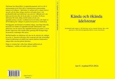 Omslag till boken Kända och ökända ädelstenar av Jan O. Asplund