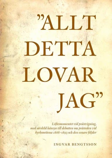 Ingvar Bengtsson best book