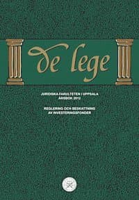 De lege årsbok 2012 : Reglering och beskattning av investeringsfonder