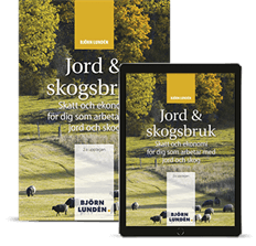 Omslag till boken Jord & Skogsbruk : skatt och ekonomi för dig som arbetar med jord och skog av Björn Lundén