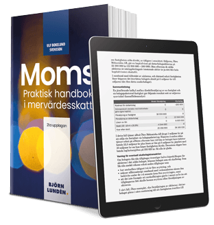 Moms : praktisk handbok i mervärdesskatt