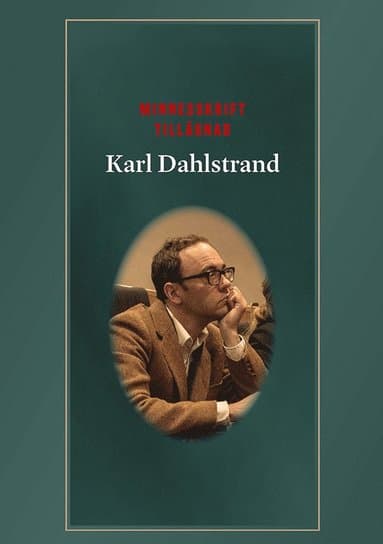 Minnesskrift tillägnad Karl Dahlstrand