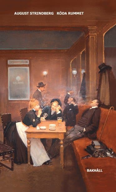 Omslag till boken Röda rummet av August Strindberg