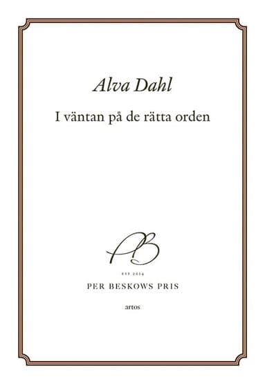 I väntan på de rätta orden