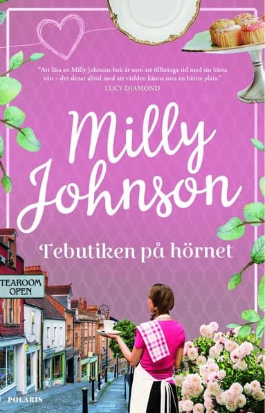 Omslag till boken Tebutiken på hörnet av Milly Johnson