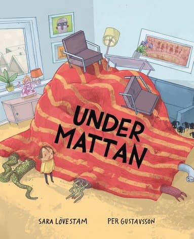 Omslag till boken Under mattan av Sara Lövestam