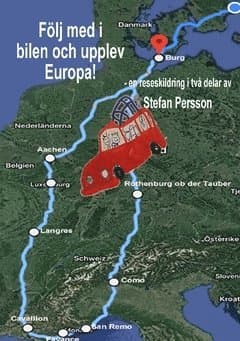Följ med i bilen och upplev Europa!