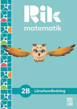 Rik matematik 2 B Lärarhandledning, bok + digitala resurser