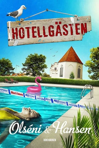 Omslag till boken Hotellgästen av Christina Olséni