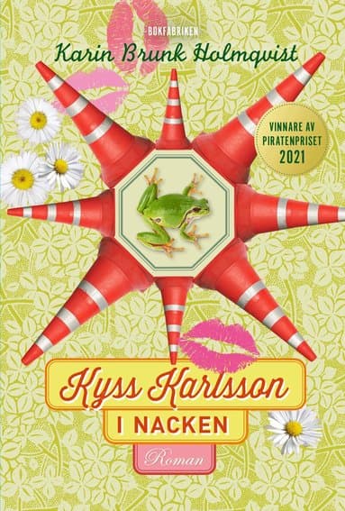 Omslag till boken Kyss Karlsson i nacken av Karin Brunk Holmqvist