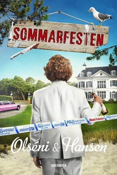 Omslag till boken Sommarfesten av Christina Olséni