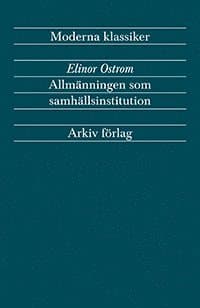 Allmänningen som samhällsinstitution