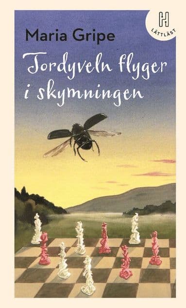 Omslag till boken Tordyveln flyger i skymningen (lättläst) av Maria Gripe