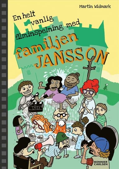 En helt vanlig filminspelning med familjen Jansson
