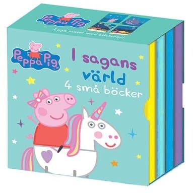 I sagans värld 4 små böcker