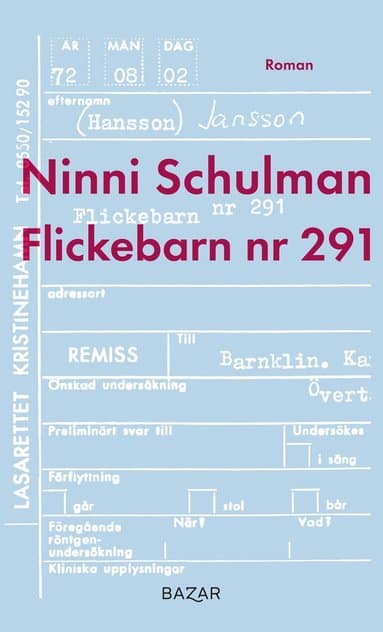 Omslag till boken Flickebarn nr 291 av Ninni Schulman