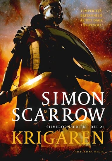 Omslag till boken Krigaren av Simon Scarrow