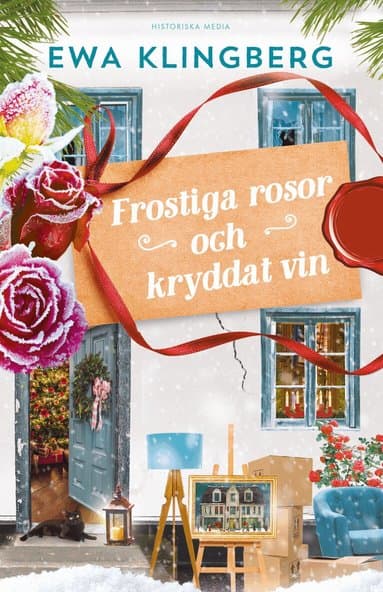 Omslag till boken Frostiga rosor och kryddat vin av Ewa Klingberg