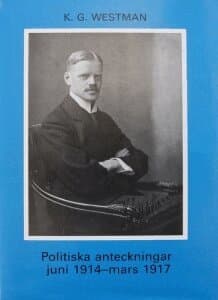 Politiska anteckningar juni 1914-mars 1917