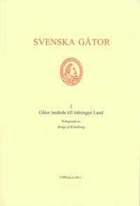 Gåtor insända till tidningen Land