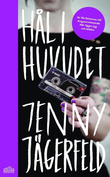 Omslag till boken Hål i huvudet av Jenny Jägerfeld