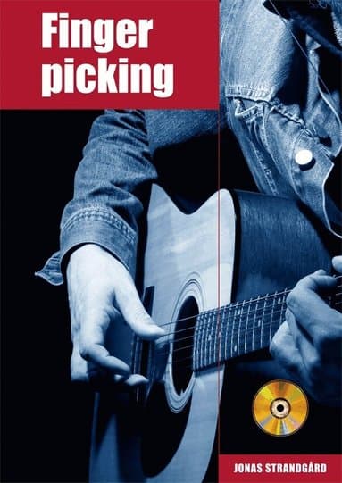 Omslag till boken Fingerpicking inkl CD av Jonas Strandgård