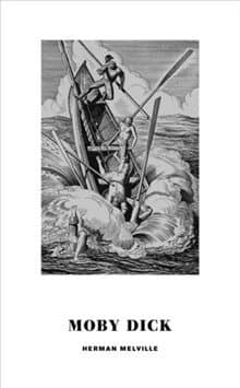 Omslag till boken Moby Dick av Herman Melville