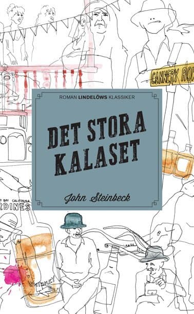 Omslag till boken Det stora kalaset av John Steinbeck