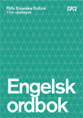 Omslag till boken FARs Engelska ordbok 2017