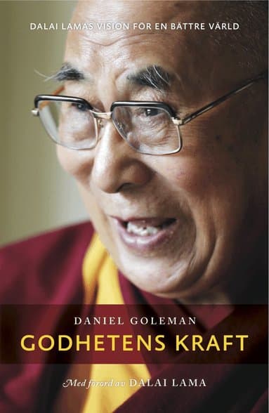 Omslag till boken Godhetens kraft : Dalai Lamas vision för en bättre värld av Daniel Goleman