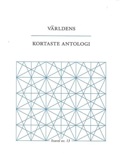 Världens kortaste antologi