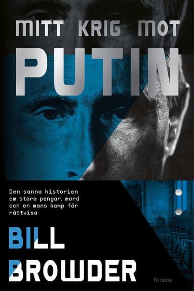 Omslag till boken Mitt krig mot Putin av Bill Browder