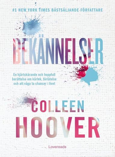 Omslag till boken Bekännelser av Colleen Hoover