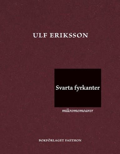 Svarta fyrkanter : mikromemoarer