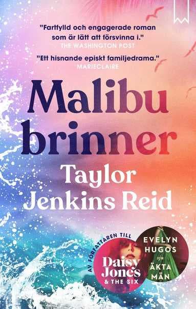 Omslag till boken Malibu brinner av Taylor Jenkins Reid