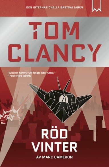Omslag till boken Röd vinter av Tom Clancy