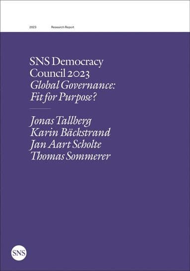 SNS Democracy Council 2023 Global Governance: Fit for Purpose?