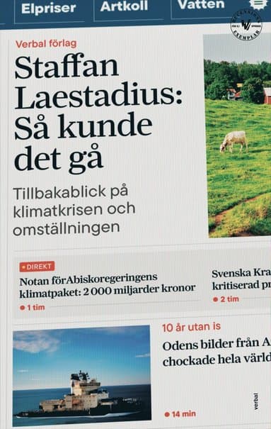 Så kunde det gå : tillbakablick på klimatkrisen och omställningen