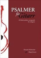 28 kända psalmer arrangerade för sologitarr
