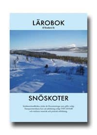 Lärobok till förarbevis för snöskoter