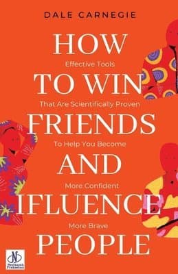 Omslag till boken How to win friends and influence people av Dale Carnegie