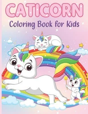 Caticorn Coloring Book for Kids