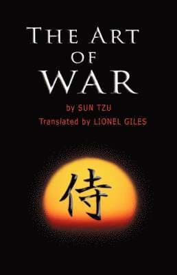 Omslag till boken Art of War av Sun Tzu