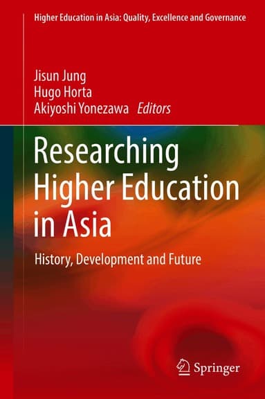 Researching Higher Education in Asia