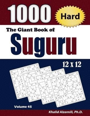 Omslag till boken Giant Book of Suguru av Khalid Alzamili