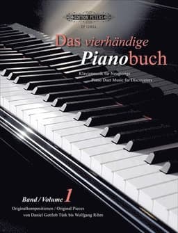 Das vierhändige Pianobuch - Band 1