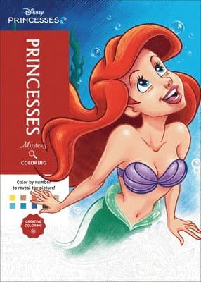 Disney Mystery Coloring: Princesses: A Color by Number Book